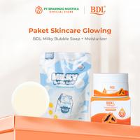 Gambar BDL Paket Skincare Glowing White Milky Bubble Pouch 100gr + Moisturizer Cream 48gr + Night Cream 48gr - Milky Bubble + Moisturizer Cream + Night Cream dari BDL Skin Care Kota Administrasi Jakarta Barat 3 Tokopedia