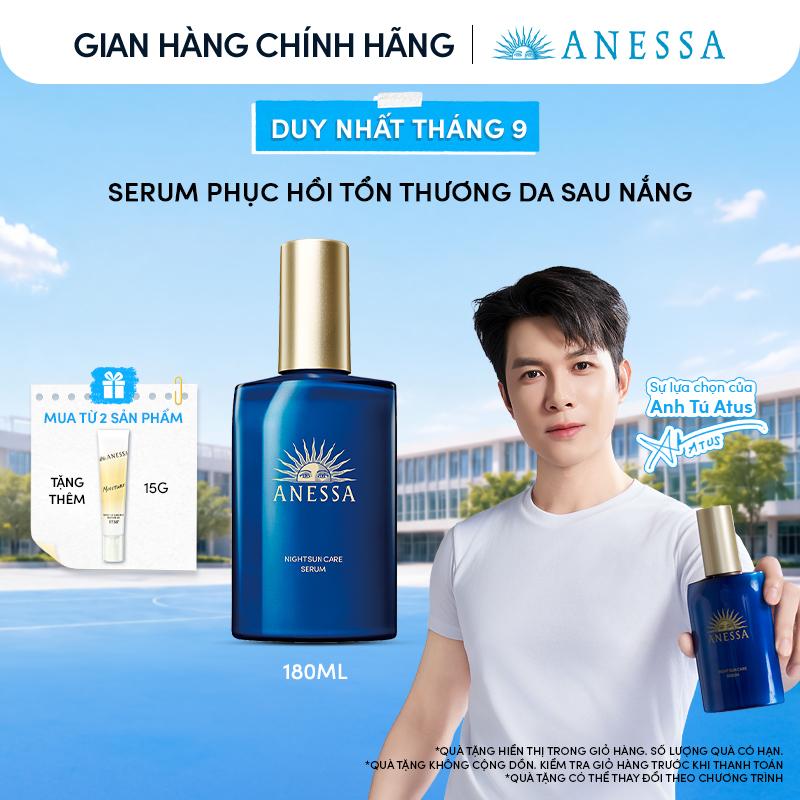 Serum dưỡng da và phục hồi tổn thương da sau nắng Anessa Night Sun Care Serum…