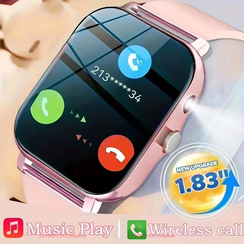 Đồng hồ thông minh đa chức năng Bluetooth Cuộc gọi Đèn pin Thể thao Meter Tin…