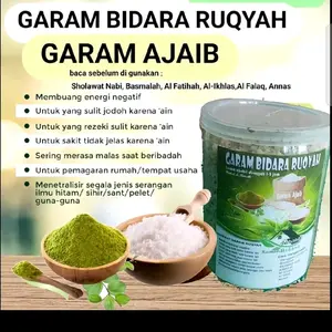 cleansing energy salt ( super dahsyat garam di ruqiyah+Bidara arab+Bidara Jawa+pandan wangi dan daun pepaya jalar