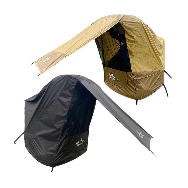 2x Portable Waterproof SUV Trunk Tent Car Rear Awning 3