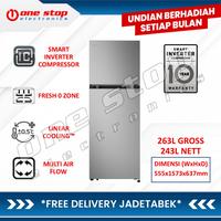 Gambar LG GN-B242PFSF Kulkas 2 Pintu 263L | Smart Inverter Compressor - Multi Air Flow - KURIR TOKO (TANPA KAYU) dari OneStop Electronics Kota Administrasi Jakarta Utara 1 Tokopedia
