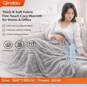 Qindao Selimut Elektrik Adjustable Temperature Timer 160x130cm 85W - TK160