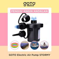 Gambar (Best Deal) Goto [COD] Stormy Pompa Angin Listrik Kolam Renang Kasur Elektrik Air Pump - HITAM dari Goto Living Kota Tangerang 2 Tokopedia