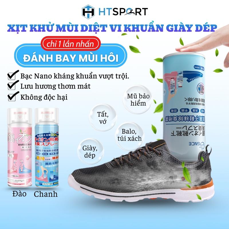  Bình Xịt Khử Mùi Giày 260ml Công Nghệ Bạc AG+ Chống Hôi Chân Ngăn Mồ Hôi Diệt Khuẩn Hiệu Quả Đến 24h 