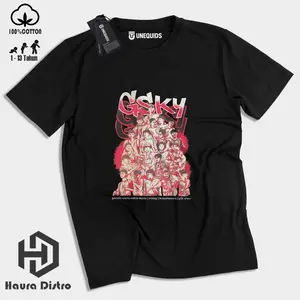 Baju Kaos Anak GSKY Tim GWSM Bahan Katun 100% Nyaman Adem Sablon DTF Tahan Lama Atasan Anak Fashion