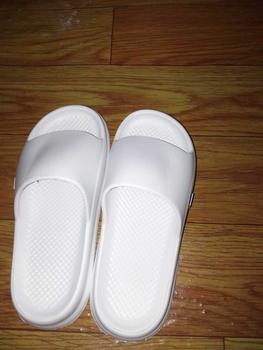 Product Review of Eva sandal pria / wanita slip on size 36-44 full karet / eva sendal unisex Hitam Pink Putih from 🌈**🌈 3