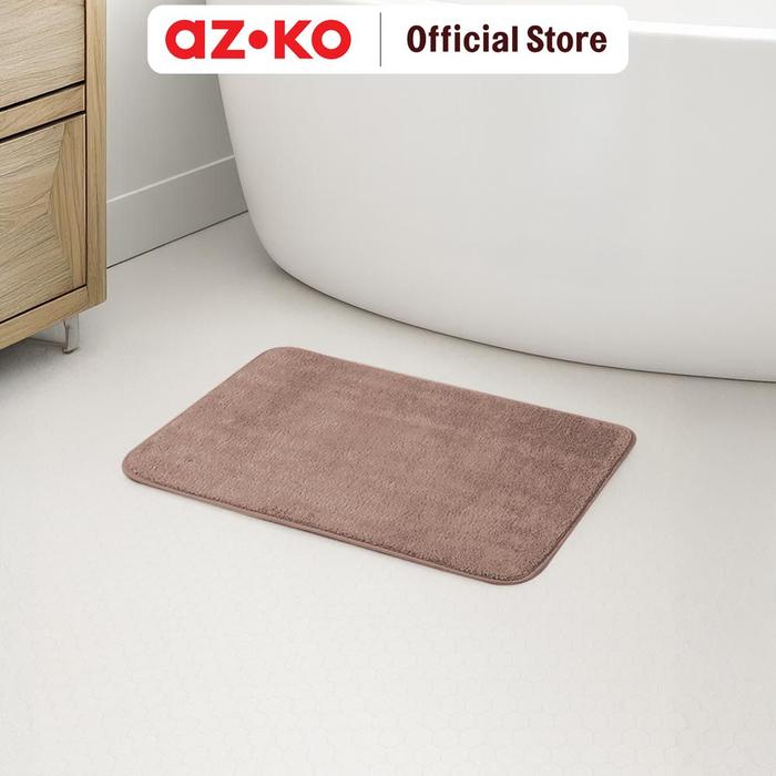 Gambar AZKO Forhom Keset Kamar Mandi Microfiber 40x60 cm Set 2 pcs - Pink/Krem Beige Keset Anti Slip Bath Mat Keset Toilet Keset WC dari AZKO Indonesia Kota Administrasi Jakarta Barat Tokopedia