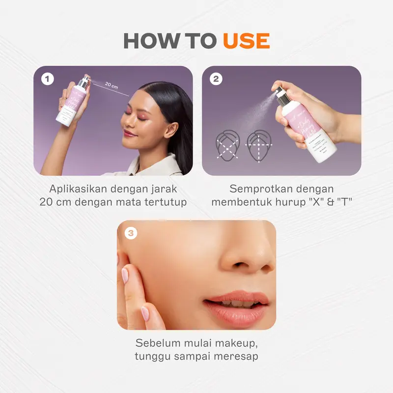 STUDIO TROPIK Balance Priming Water | Primer Face Mist Spray Rekomendasi MUA | Makeup Complexion | Kulit Berjerawat, Acne prone, oily berminyak | Dengan Niacinamide dan Zinc| Finish Matte 6