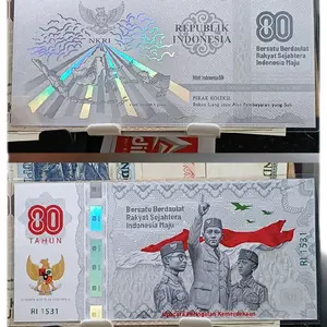 PERAK koleksi 80th Indonesia merdeka berbahan perak murni ,999%