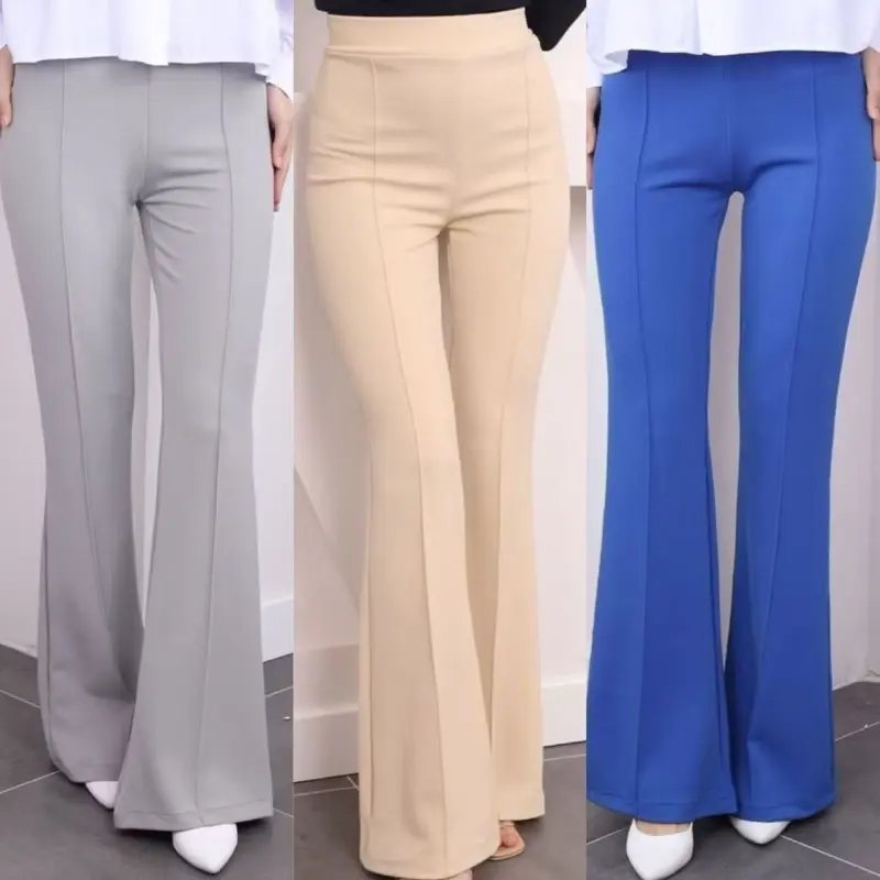 DR - Celana Cutbray Offfice Pants Cutbray Scuba JUMBO BB 40KG-100KG