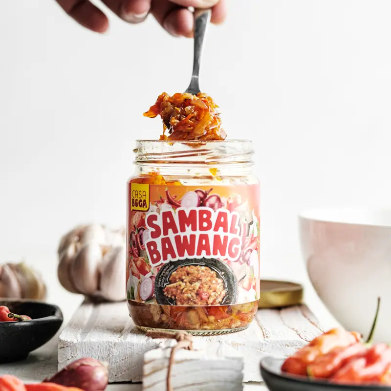 CASA BOGA Garlic Onion Chilli Sambal Bawang Halal 230g
