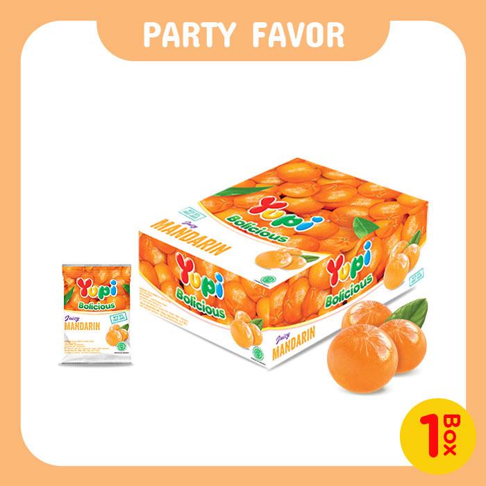 Gambar Yupi Bolicious Mandarin Box dari Yupi Gummy Candies Kota Administrasi Jakarta Selatan Tokopedia