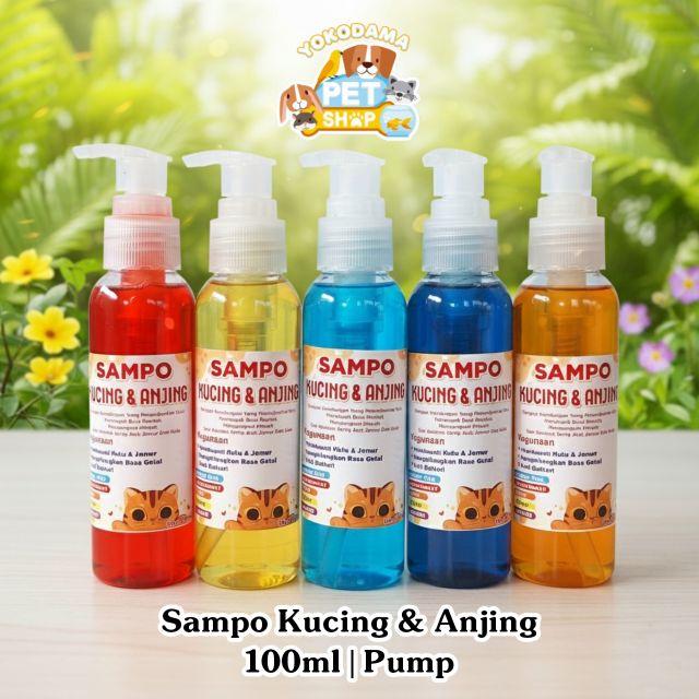 Sampo Kucing & Anjing Membuat Bulu Halus & Cegah Bulu Rontok | Pump 100ml