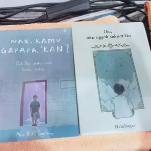 Paket 2 Buku Ibu Aku Nggak Sekuat Itu - Nak Kamu Gapapa Kan ( Isi 2 Buku )