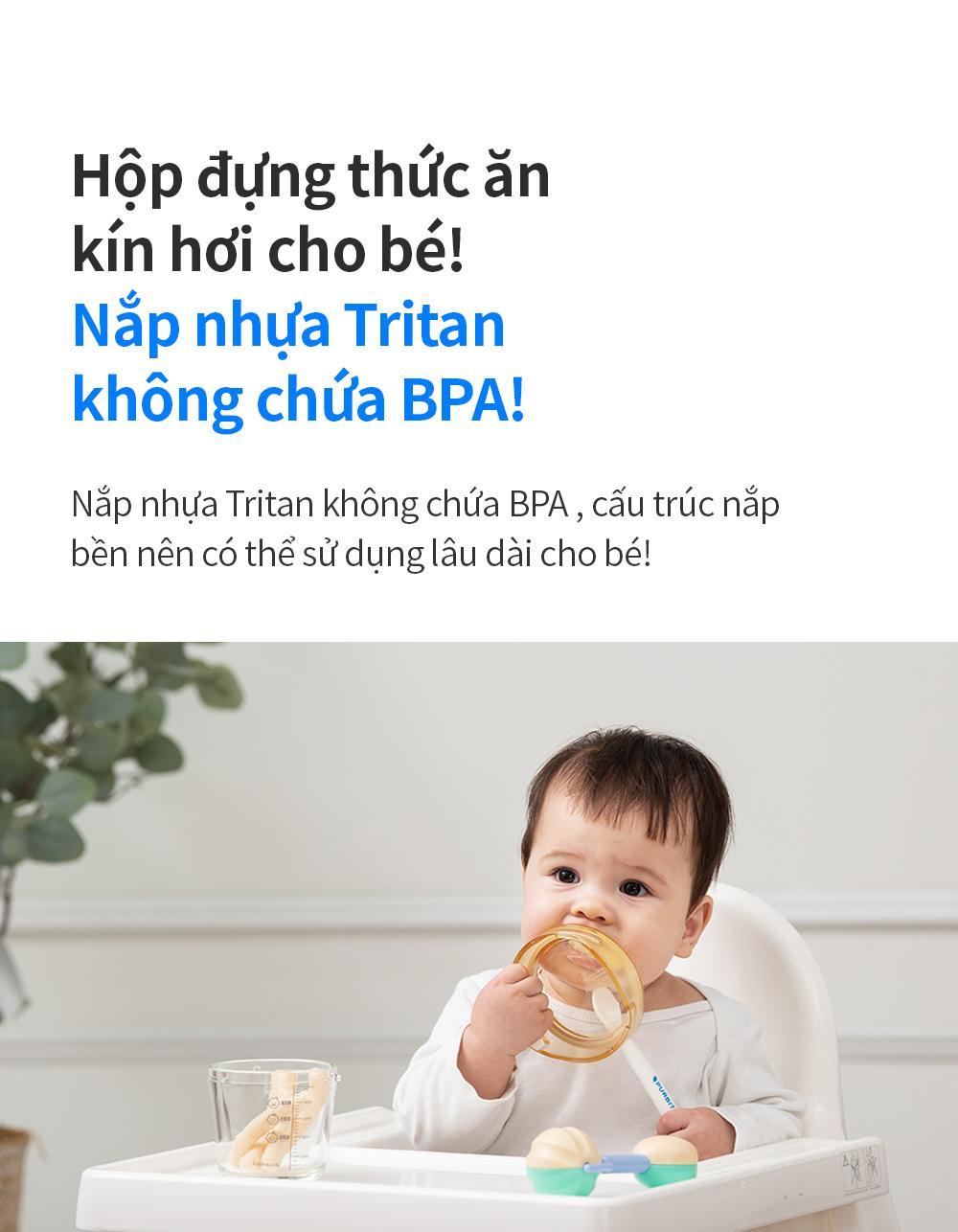 Hộp Thủy Tinh LocknLock Đựng Thức Ăn Dặm Cho Bé 120ml / 180ml / 230ml điểm nổi bật 1