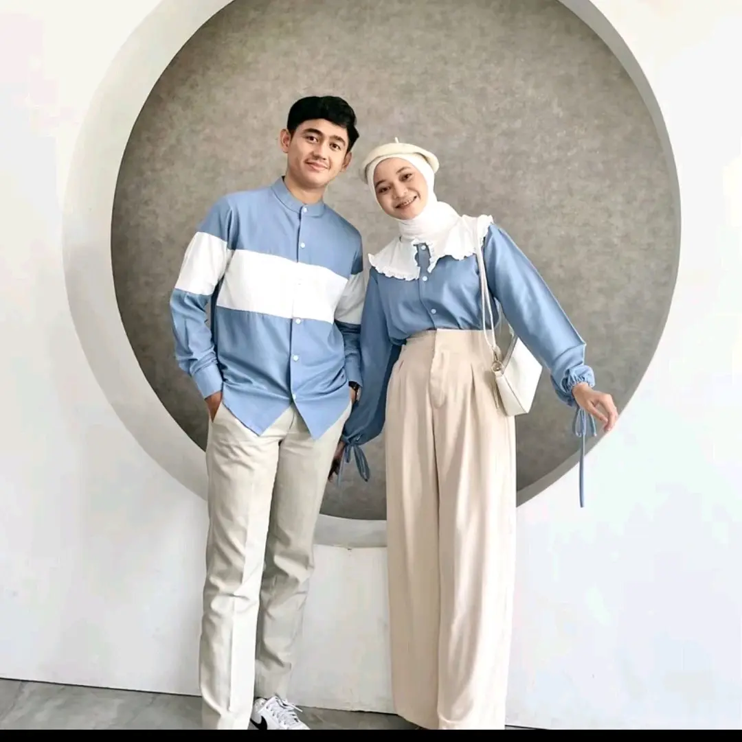 April kemeja Blouse couple pasangan keren