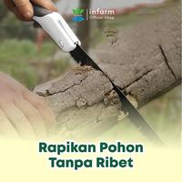 Gambar INFARM - Gergaji Lipat Portabel Multifungsi ukuran 25 cm, folding wood hand saw Outdoor, Camping, Hiking, Tebas Ranting, Potong Kayu, Peralatan Kebun, Survival Tools Gergaji Portabel Awet - Surabaya dari Infarm Kota Surabaya 4 Tokopedia