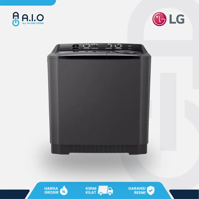 LG - MESIN CUCI 2 TABUNG 14 KG - P1400RTM 0