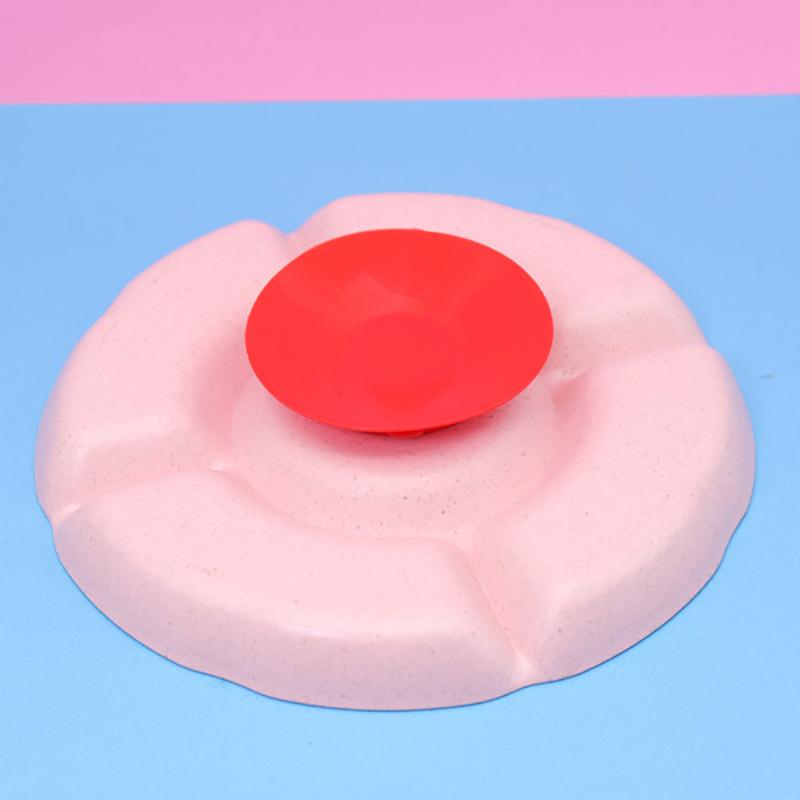 Product Introduction of Double Sided Baby Suction Cup Mat Tableware Sucker Anti-slip Bowl Dish Bowl Cup Pad Coaster 6