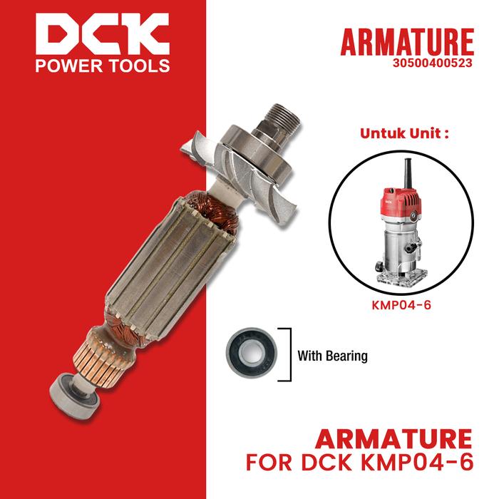 Gambar Armature/Angker untuk Trimmer KMP/DMP/AMP04-6 dari DCK Power Tools Indonesia Kota Administrasi Jakarta Barat Tokopedia