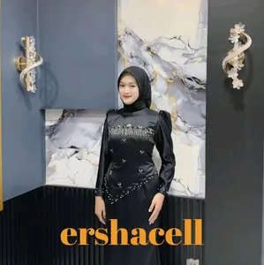 Dress Wilona dress kondangan pesta lamaran dress terbaru Wanita