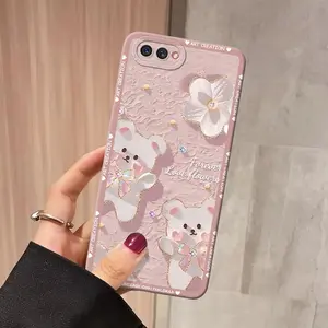 Case Compatible Oppo A3s A1k Realme C2 C1 Terbaru Case Procamera Fashion Case Silikon TPU