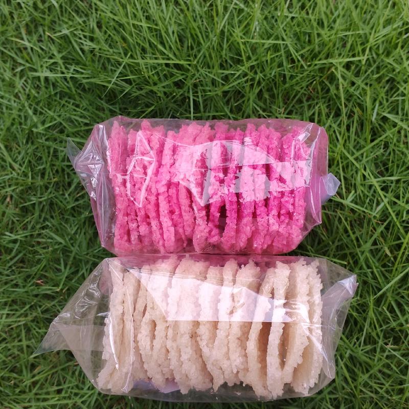 Rengginang Singkong 30pcs Mentah Campur Rasa Bawang dan Terasi Asin Food Goreng 1
