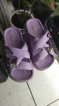 Product Review of Sandal Anak Perempuan Motif Silang Labubu Hr8031 Viral Sandal Wedges Anti Slip Ringan Nyaman from J**a R**i 0