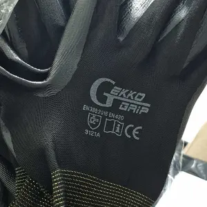 HEMAT 2-12 Pasang | Sarung Tangan Kerja /Berkebun Safety Gekko & LUPO Latex ORIGINAL Anti Duri Anti Benda TajaM