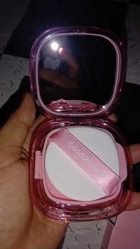 Product Review of 【Hot】Glad2Glow Perfect cover cushion dengan kandungan skincare mencegah kekusaman dan kulit kering sepanjang hari G2G Concealer Foundation Wajah Extract Mencerahkan Lasting Compact from i**😍 3