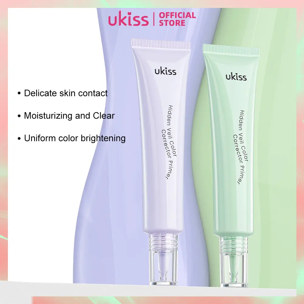 UKISS Creamy Makeup Primer 30g Color Corrector Moisturizing Brightening Face Makeup Cosmetics