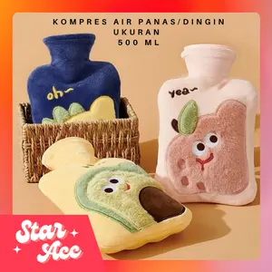 ACC - Kompres Air Panas Perut Untuk Haid Kantong Kompresan Air Panas Karakter Lucu Kantong Ice Bag