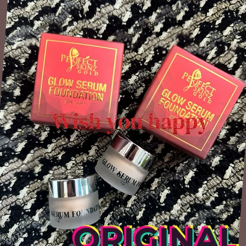 glow serum foundation Berkrim jeragat spf 50