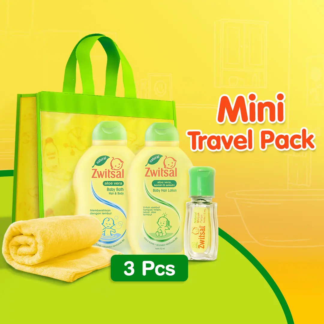 ZWITSAL BABY Gift TRAVEL PACK Hampers Bayi Baby Gift Set Paket perlengkapan bayi