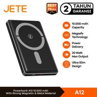 Gambar Wireless Powerbank Magsafe Magnetic Slim JETE A12 10.000 Mah - Garansi Resmi 2 Tahun dari Doran Gadget Official Kota Administrasi Jakarta Pusat 1 Tokopedia