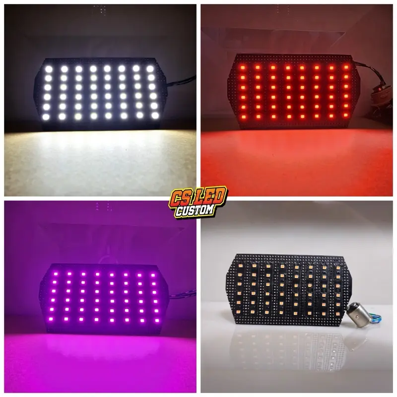￼Stoplamp Running Ninja R / Ninja SS 11 mode led strip (wajib dc) Lampu Motor 0