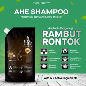 AHE HAIR FALL TREATMENT SHAMPOO PERAWATAN RAMBUT RONTOK & ANTI KETOMBE