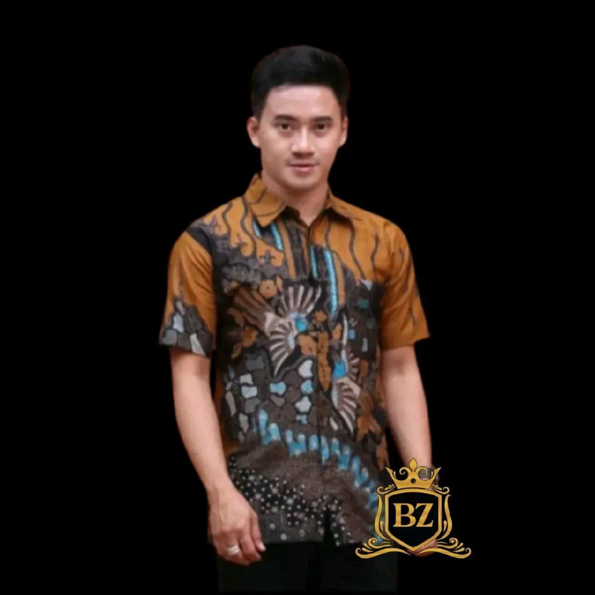 Hem Batik Pendek cowok Dewasa Murah Motif Terbaru