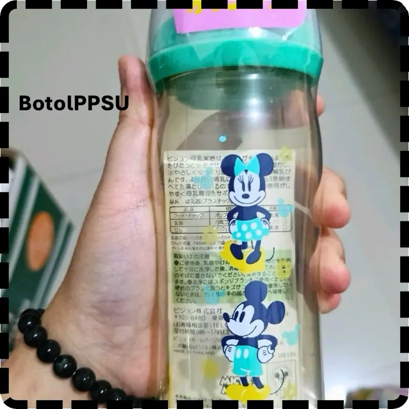 Botol susu bayi PPSU 240ml leher lebar wide neck (Harga Per PCS) 1