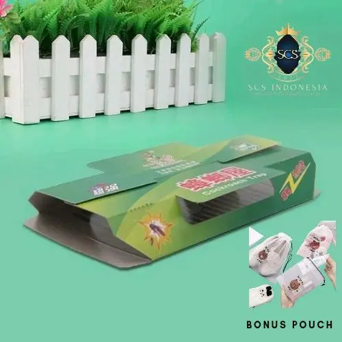 Perangkap Lem Kecoa / Jebakan Obat Pembasmi Kecoa & Cicak 10 Pcs - SCS.ID 0