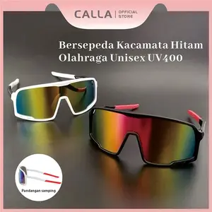 Calla Anti UV Tahan Air Kacamata /Kacamata Hitam Bersepeda Warna UV400 Kacamata/Kacamata Olahraga Outdoor /Untuk Pria Dan Wanita