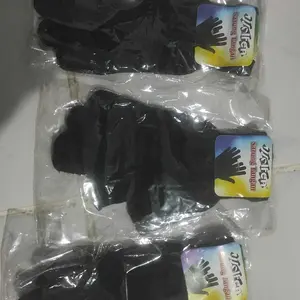 Paket Motoran Hiking Manset Lengan Sarung Tangan dan Masker Buff Baff Hitam Multifungsi Pria Wanita Dewasa