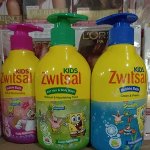 Zwitsal Kids Sabun Mandi Bubble Bath Seri Spongebob 280 mL - Sabun Dan Shampoo Anak COD