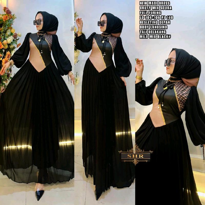 Kode eta 18 gamis rompi kekinan original SHR 5