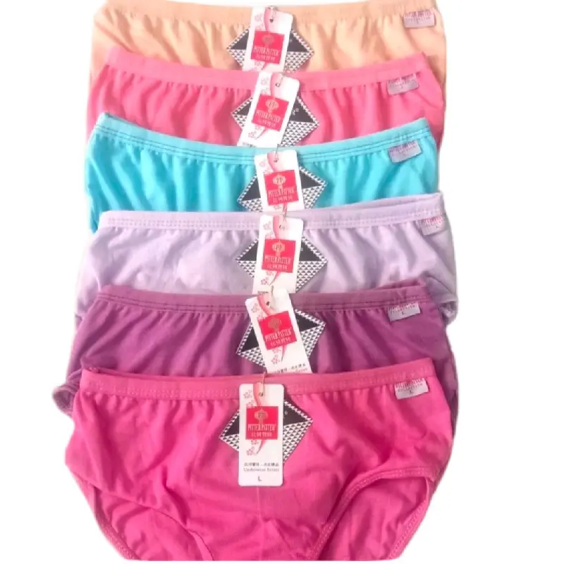 1 PCS CELANA DALAM WANITA DEWASA PITTERPATTER POLOS  REAL PICTURE