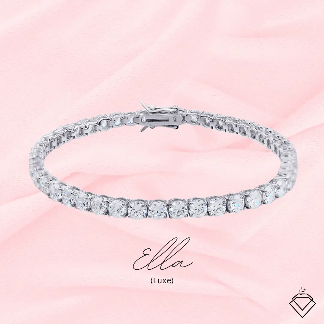 Ella (Luxe) Tennis Bracelet - Myella Jewellery