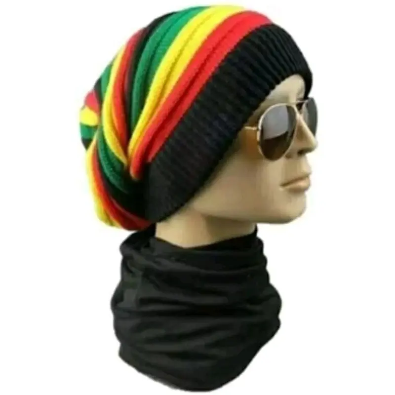 TOPI RASTA TOPI KUPLUK REGGAE TOPI BOB MARLEY TOPI GIMBAL