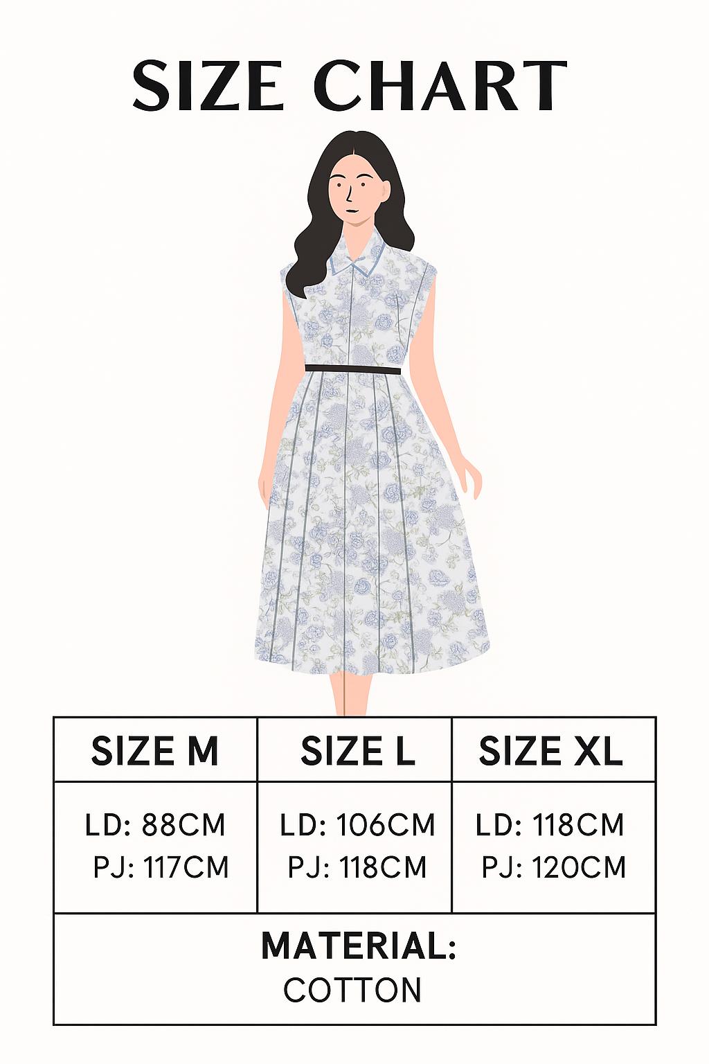 BV - Dress wanita MELANI Midi Dress Gaun Wanita - gaun wanita