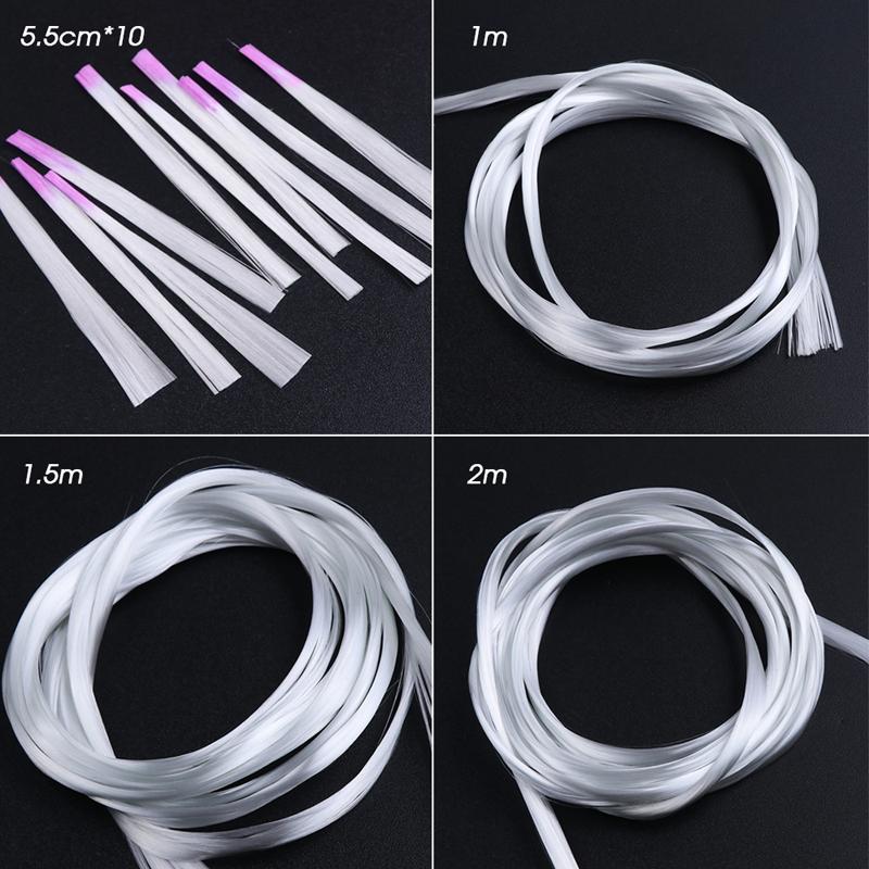 10Pcs/1M/1.5M/2M Professional Silk Fiberglass Nail Form Acrylic Tips Extension Gel Nail Accessory Glass Fiber Nail Extension Paper Tool 1